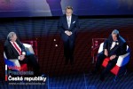 Duel prezidentských kandidátů v České Televizi